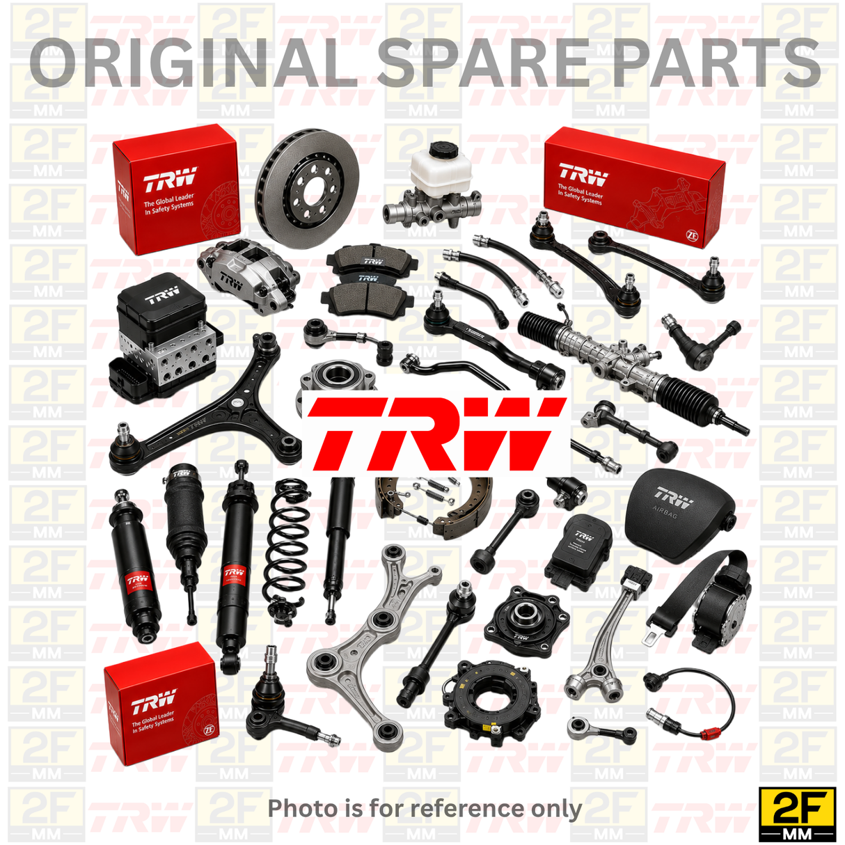 TRW BCZ5110E Caliper genuine OEM mechanical spare part